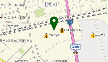 オーシマドーナツ 湘南平塚店の地図画像