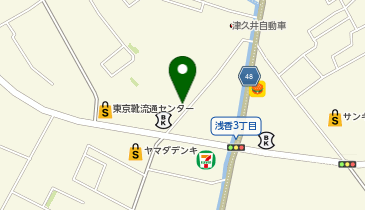 晴れの日テラスの地図画像