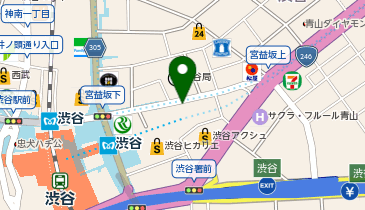 和牛麺割烹 牛門 渋谷総本店の地図画像