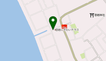 おしおいカフェの地図画像