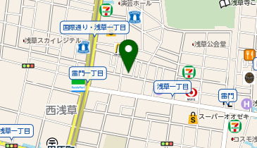 桃猫麻辣湯の地図画像