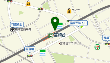 リトルマーメイド 宮崎台店の地図画像