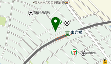 もつ焼 エビちゃん 東岩槻の地図画像