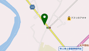 かつ屋 まんてんの地図画像