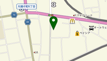食彩工房 味菜の地図画像