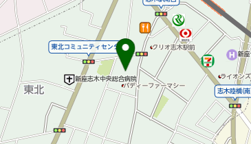 CAFE&DINING Bonheurの地図画像