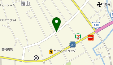 フラミンゴカフェの地図画像