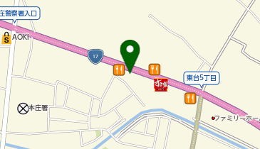HONJO NOODLE HOUSEの地図画像