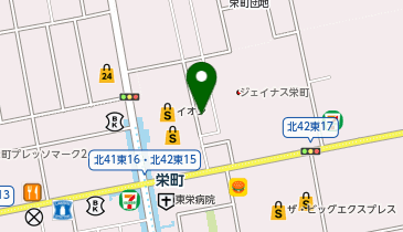 パブひげだるまの地図画像