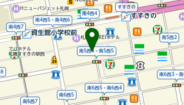 ジンギスカンさくらの地図画像