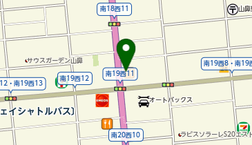 かつや札幌石山通店の地図画像