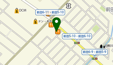 かつや札幌手稲前田店の地図画像