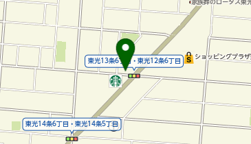 かつや旭川東光店の地図画像