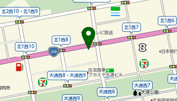 ニューアカシヤの地図画像