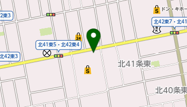 とんかつ玉藤 北41条店の地図画像