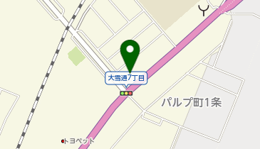 とんかつ玉藤 旭川大雪通店の地図画像