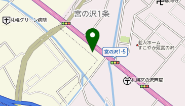 とんかつ玉藤 宮の沢店の地図画像