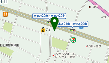 とんかつ玉藤 南郷店の地図画像