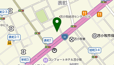 とんかつ玉藤 苫小牧店の地図画像