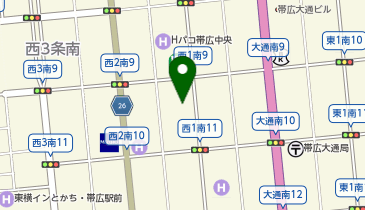 バーガーバーガーの地図画像