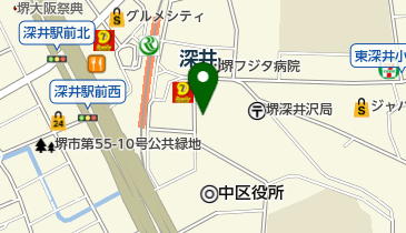 Bar街のあかりの地図画像