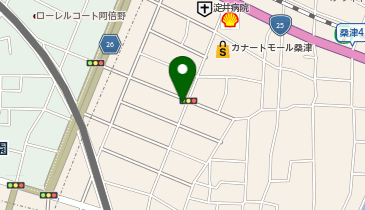 多喜万精肉店 東住吉店の地図画像