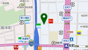 野菜ソムリエのお店 ビストロ キャトル 本町の地図画像