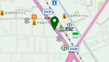 神戸元町餃子 JR志紀駅前店の地図画像