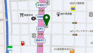 石窯イタリア居酒屋ポーネ 淀屋橋・本町の地図画像