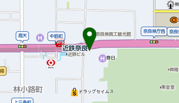 柿の葉ずし 平宗 登大路店の地図画像