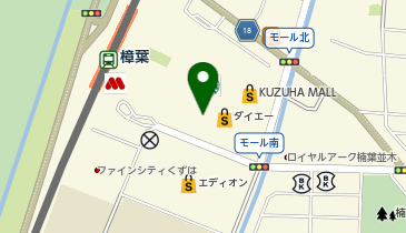 僕とうどんとカツオだし くずはモール店の地図画像