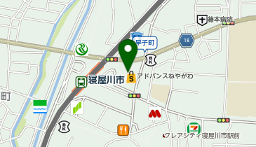 Tea co latte Libraryの地図画像