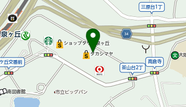 サンマルコ 高島屋泉北店の地図画像