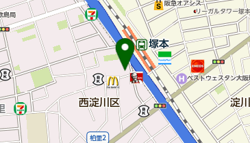 一閃家の地図画像