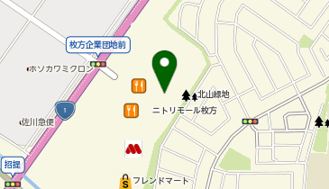 海鮮王 ニトリモール枚方店の地図画像