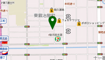 十割蕎麦 やまみちの地図画像