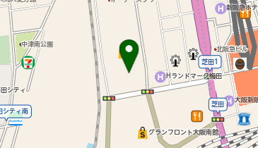 世界のビール博物館 グランフロント大阪店の地図画像