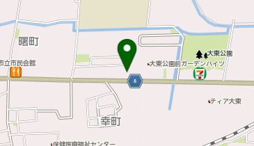 かつや大阪大東店の地図画像