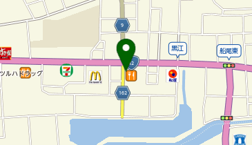 かつや和歌山海南店の地図画像