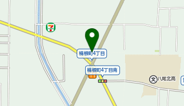 かつや八尾山賀店の地図画像