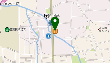 かつや伊丹山田店の地図画像