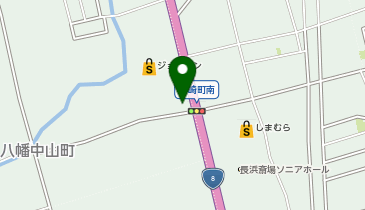 かつや滋賀長浜店の地図画像