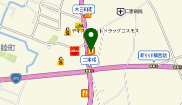 かつや姫路野里店の地図画像