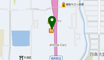 かつや奈良尼辻店の地図画像