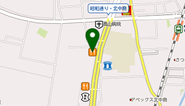 かつや和歌山小雑賀店の地図画像