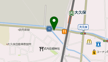 朱々 宇治大久保店の地図画像