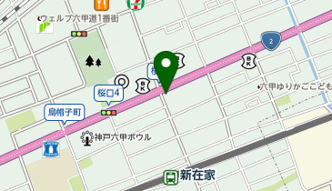 博多ラーメンげんこつ 灘店の地図画像