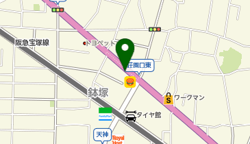 博多ラーメンげんこつ 石橋店の地図画像