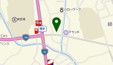 和の食彩 古城の地図画像