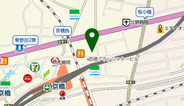 アミューズメントバーmanjiの地図画像
